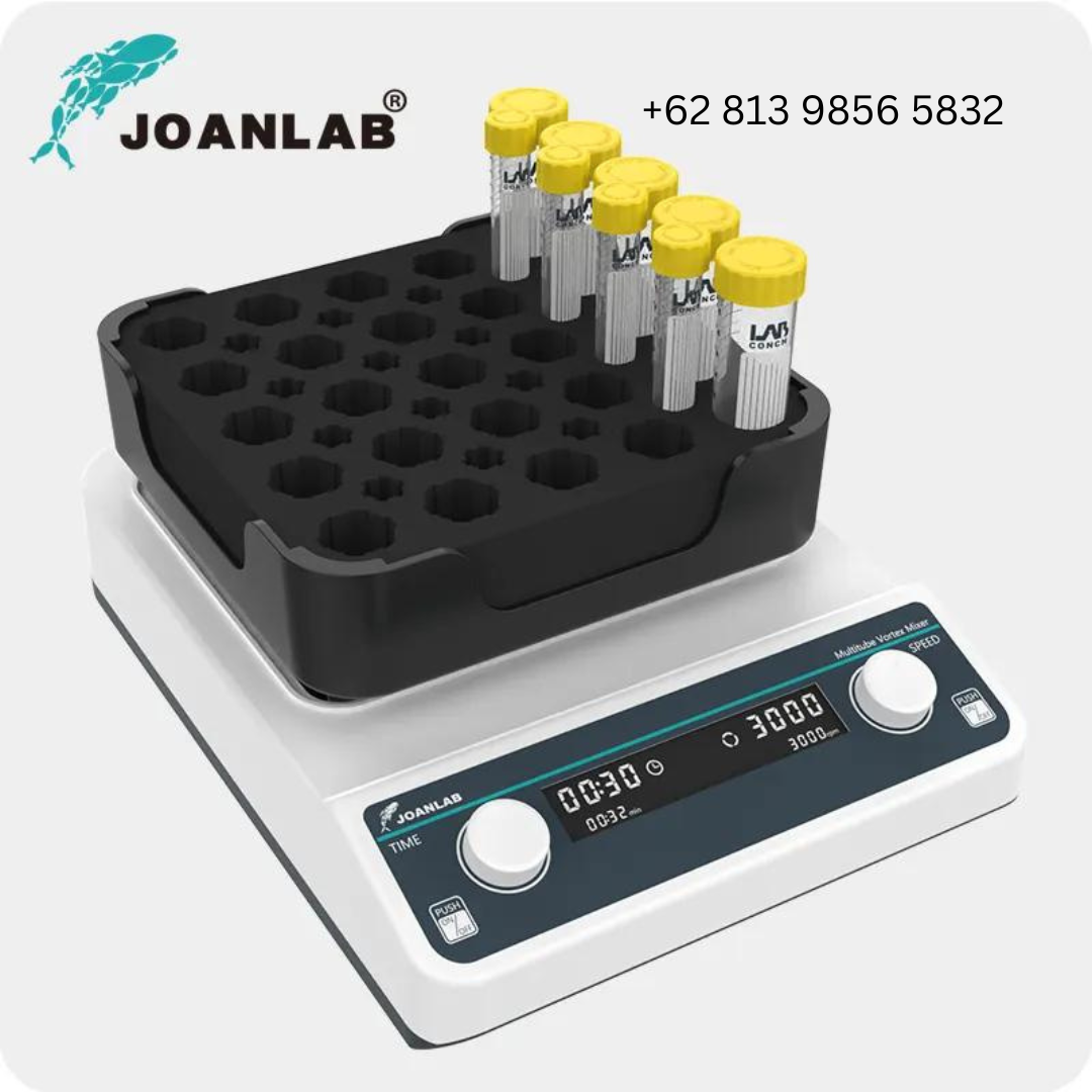 JOAN Lab Multi Tube Vortex Mixer With Timer | Natiosupplier.com